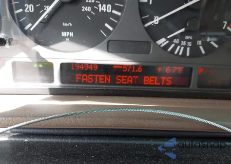 1998 BMW 740Il from USA, damaged, VIN WBAGJ8324WDM11763